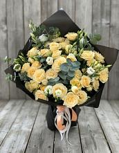 Букет цветов из:  Розы и Лизиантусы #REPLACE_PRED# Елизаветино