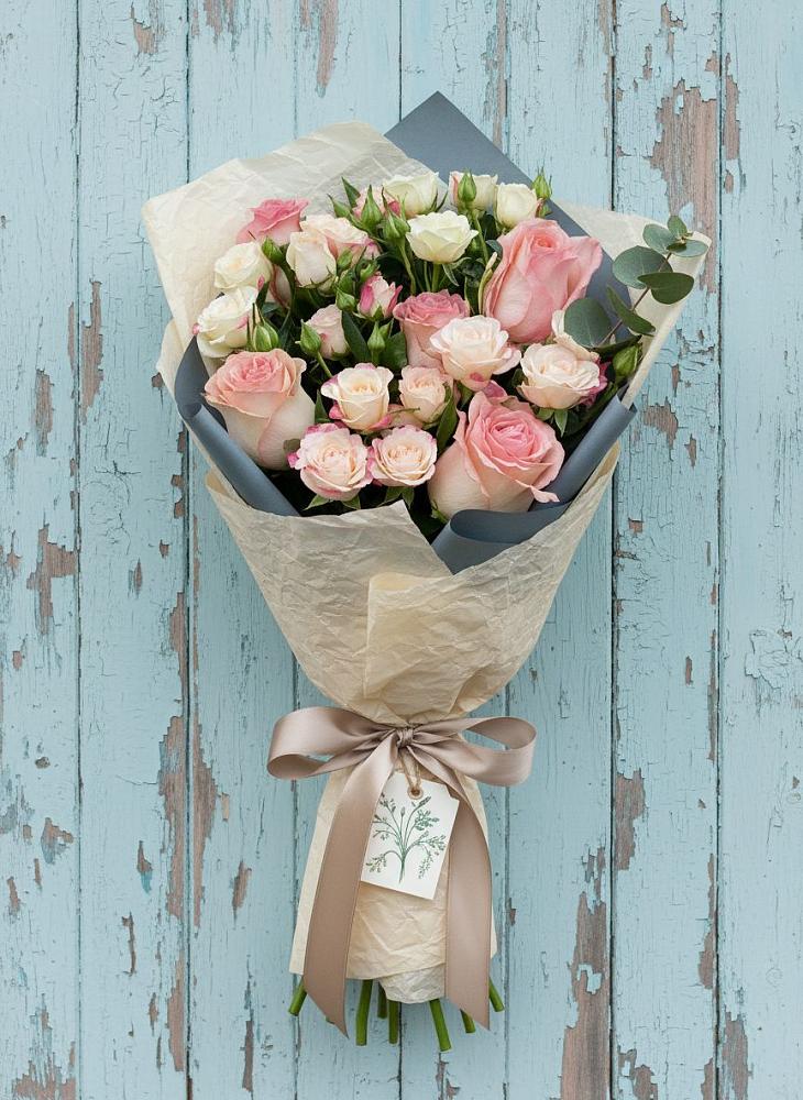 Букет цветов из: Розы в Елизаветино