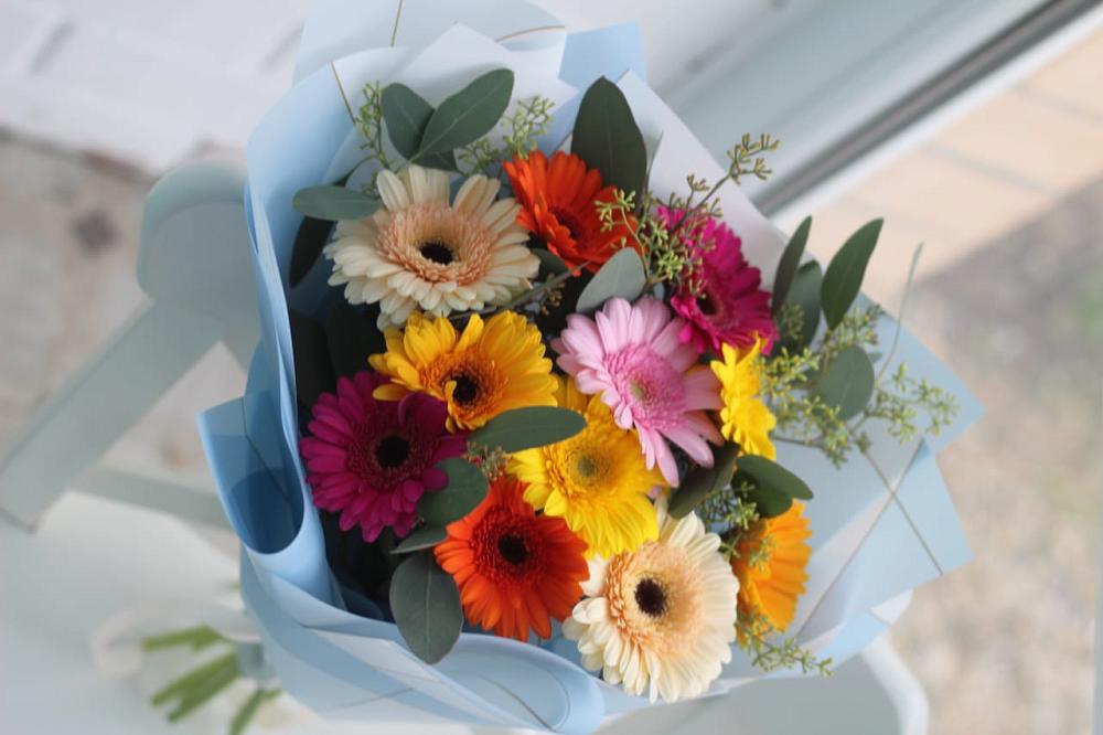 Букет цветов из: Герберы в Елизаветино