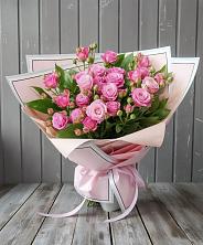 Букет Розовый кустик в Елизаветино