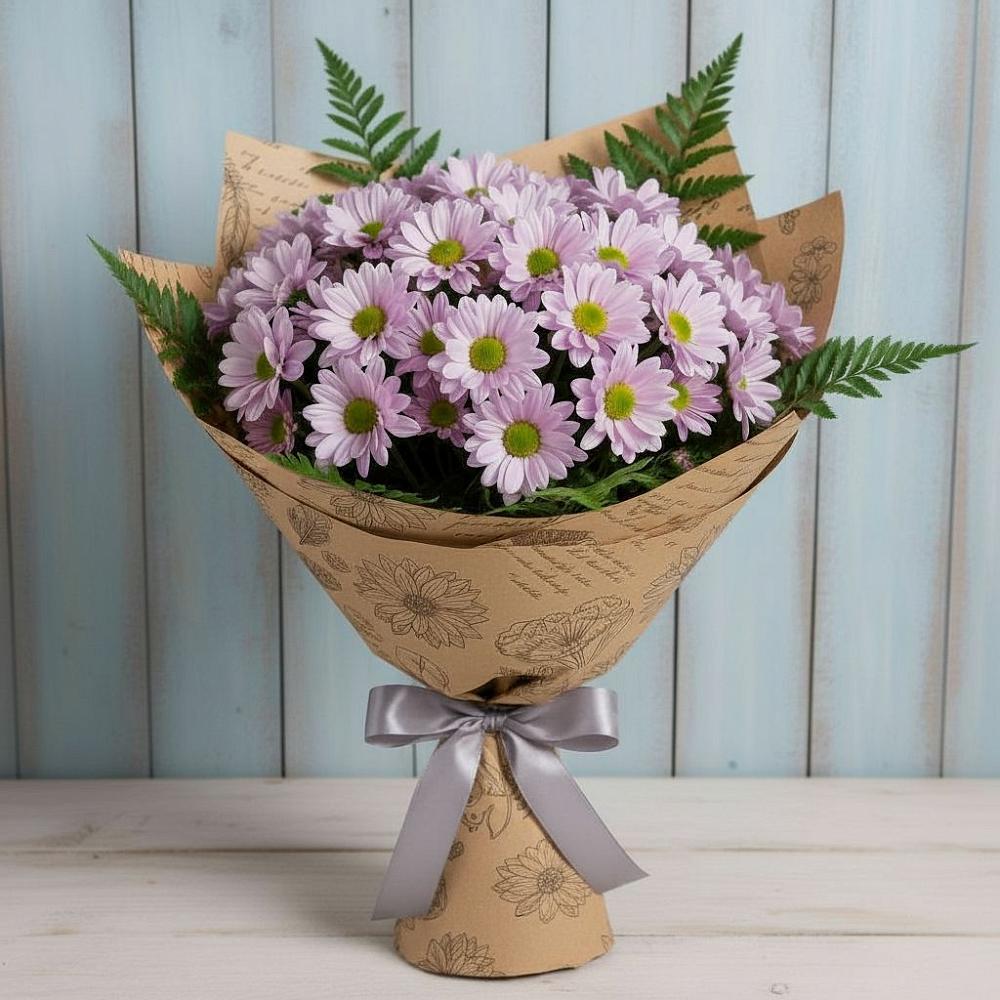 Букет цветов из: Хризантемы в Елизаветино