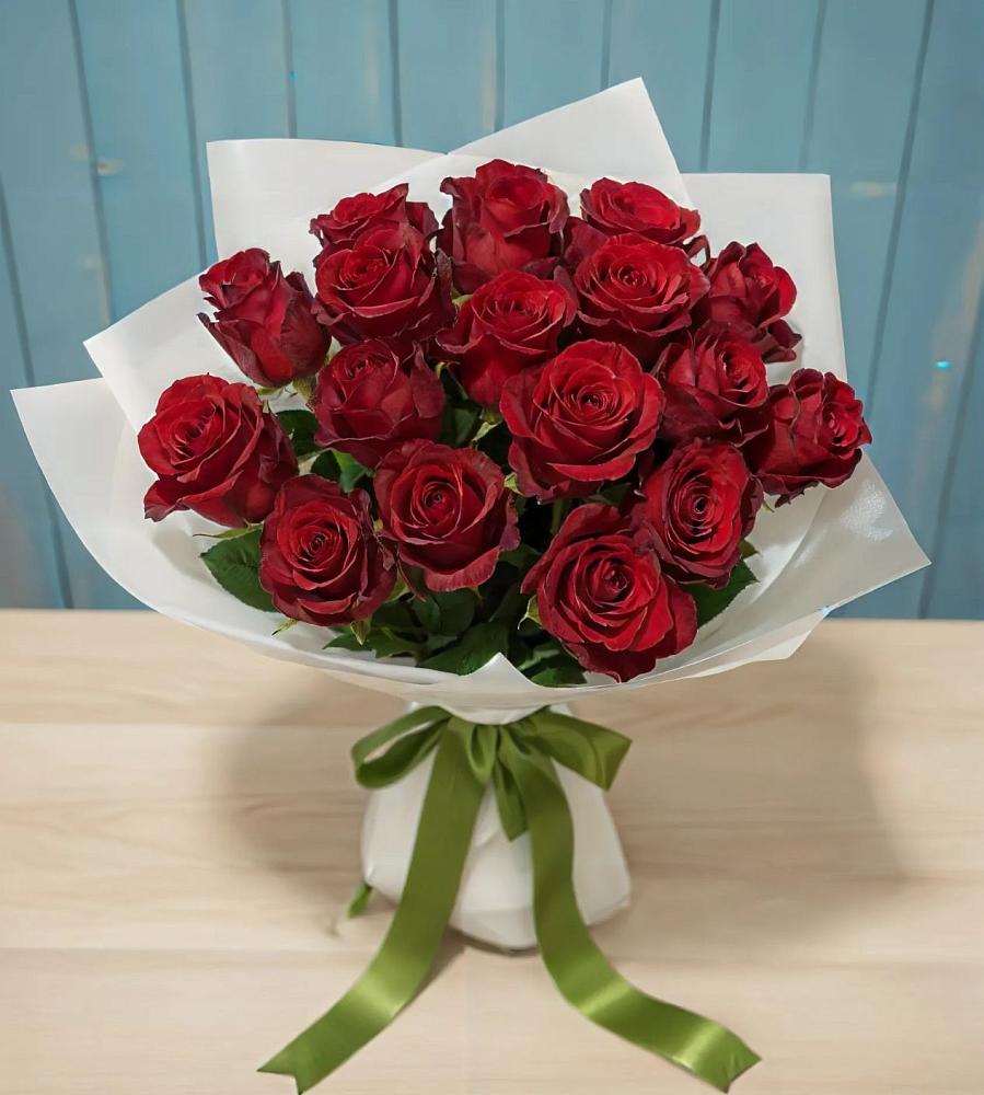 Букет Красные розы в Елизаветино
