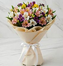 Букет цветов из:  Альстромерии #REPLACE_PRED# Елизаветино
