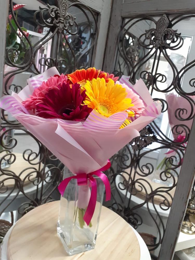 Букет цветов из: Герберы в Елизаветино