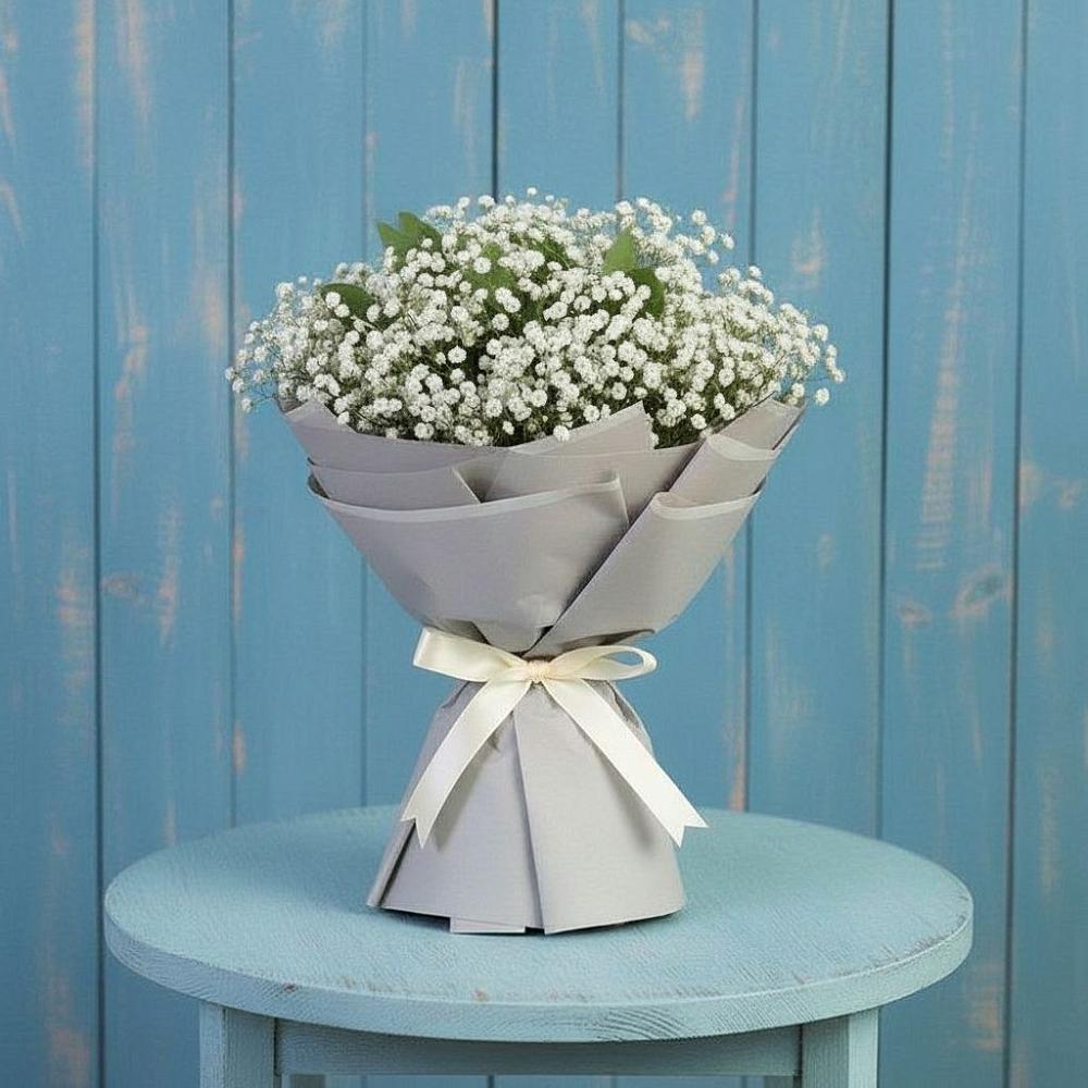 Букет цветов из: Гипсофила в Елизаветино