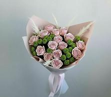 Букет цветов из:  Розы и Хризантемы в Елизаветино