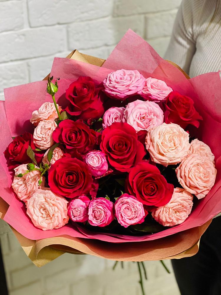 Букет цветов из: Розы в Елизаветино