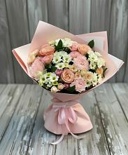 Букет цветов из:  Гвоздики, Розы и Хризантемы #REPLACE_PRED# Елизаветино