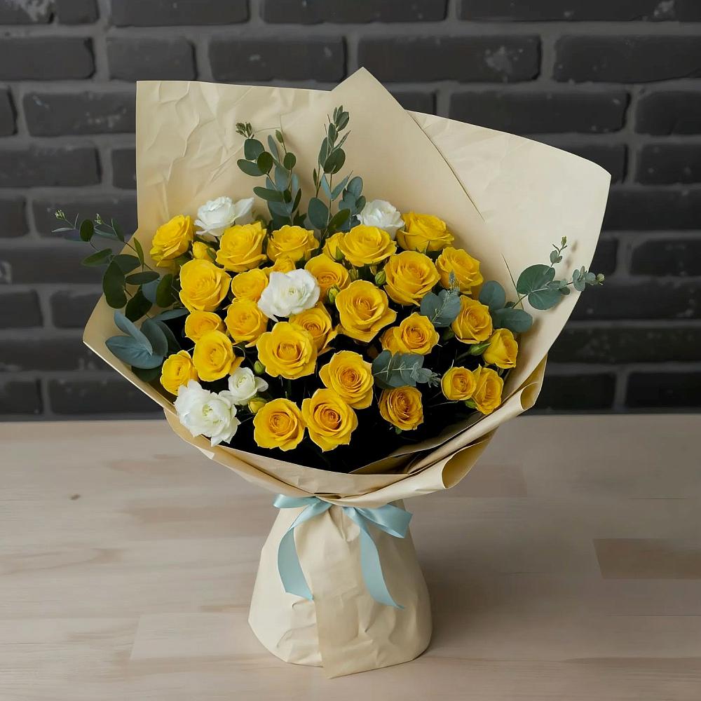 Букет цветов из: Розы в Елизаветино