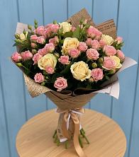 Букет цветов из:  Розы в Елизаветино