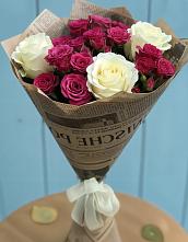 Букет цветов из:  Розы в Елизаветино