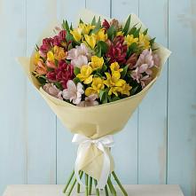 Букет цветов из:  Альстромерии в Елизаветино