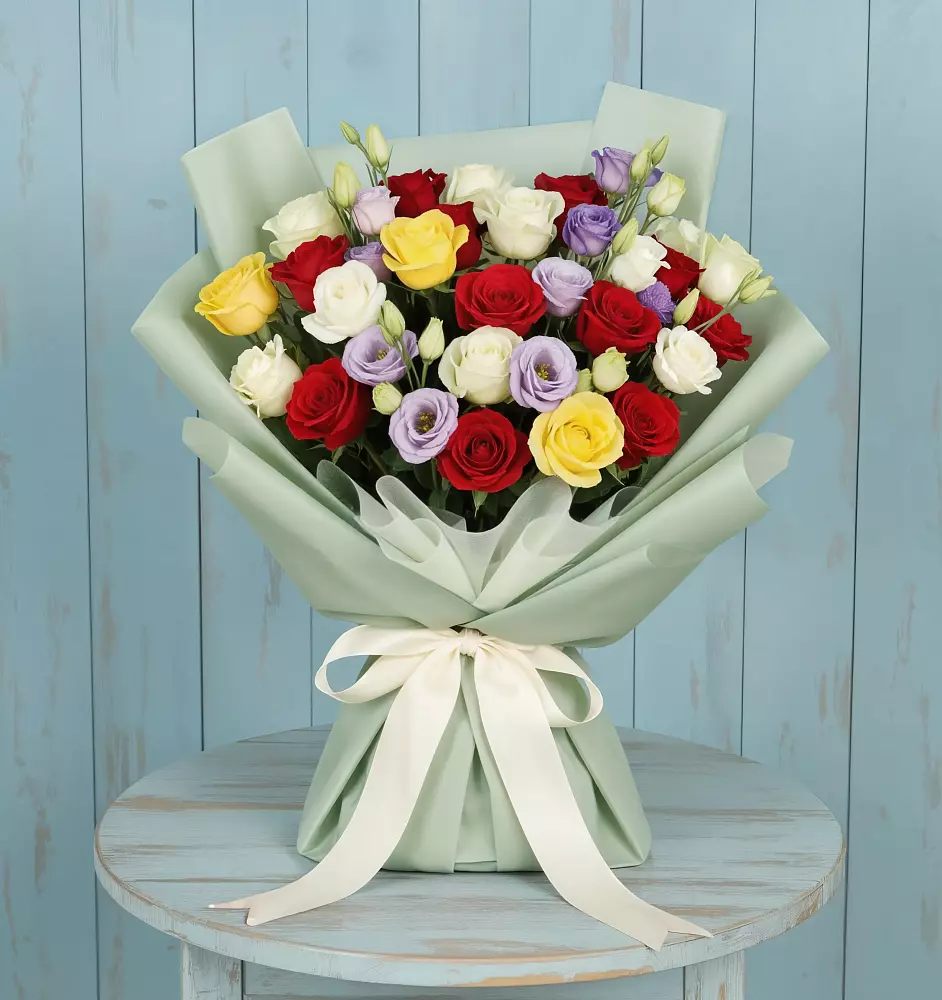 Букет цветов из: Розы в Елизаветино