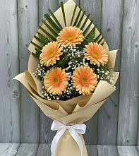 Букет цветов из:  Герберы в Елизаветино