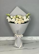 Букет цветов из:  Розы и Лизиантусы #REPLACE_PRED# Елизаветино